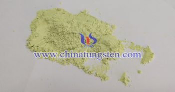 ガスセンサ畫(huà)像用の黃色酸化タングステンナノワイヤ