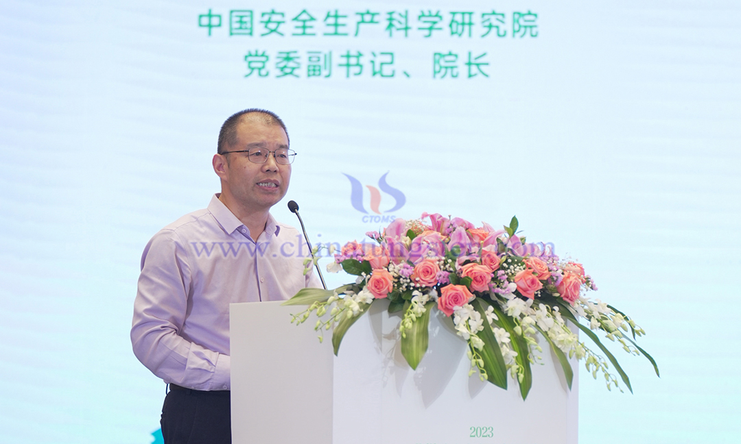 中國安全生產(chǎn)科學(xué)研究院黨委副書記、院長 周福寶
